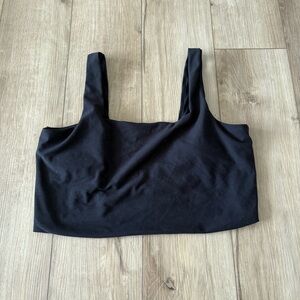 YPB Black Sleeveless XXL 2XL‎ Crop Top Abercrombie Workout Top